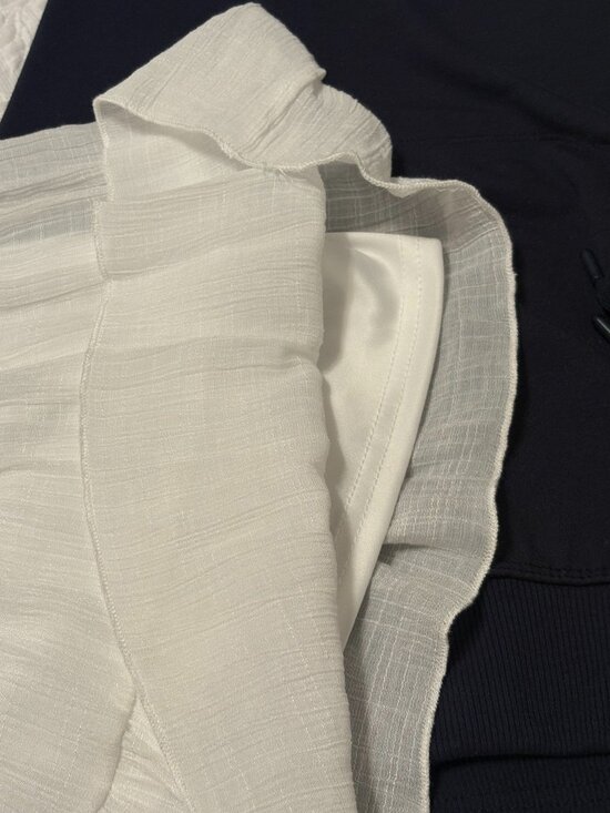 J. Gee White Feminine Dress Size XL - Picture 5 of 6